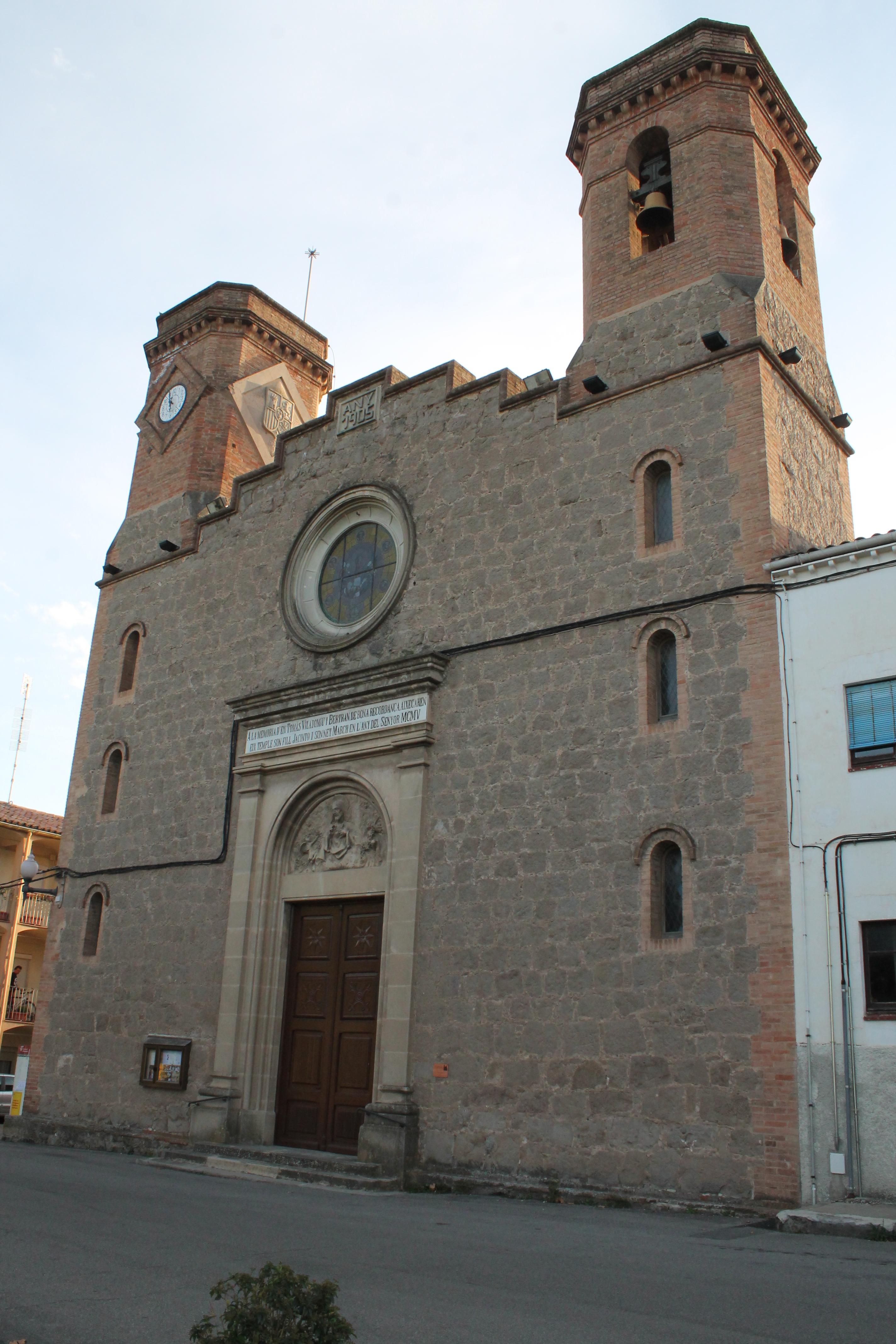 El Sagrat Cor de Jesus de Viladomiu Nou