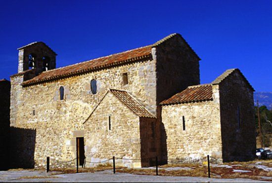 Iglésia románica de Sant Vicenç d'Obiols