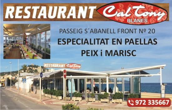 Restaurante Cal Tony Blanes